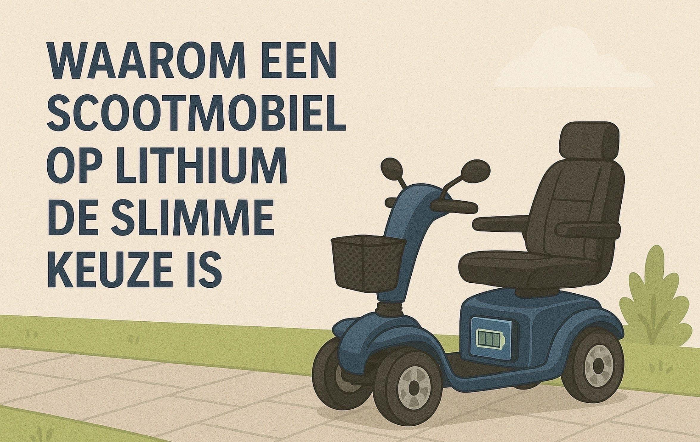 Waarom een Scootmobiel op Lithium de Slimme Keuze is