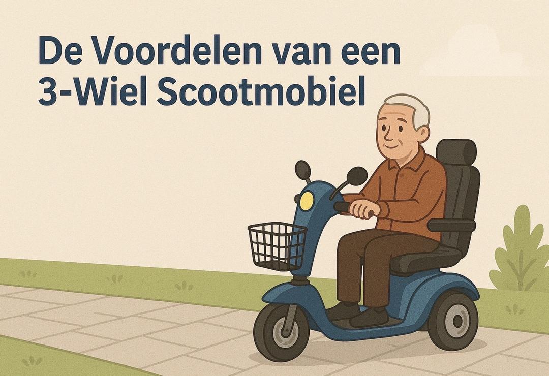 De Voordelen van een 3-Wiel Scootmobiel