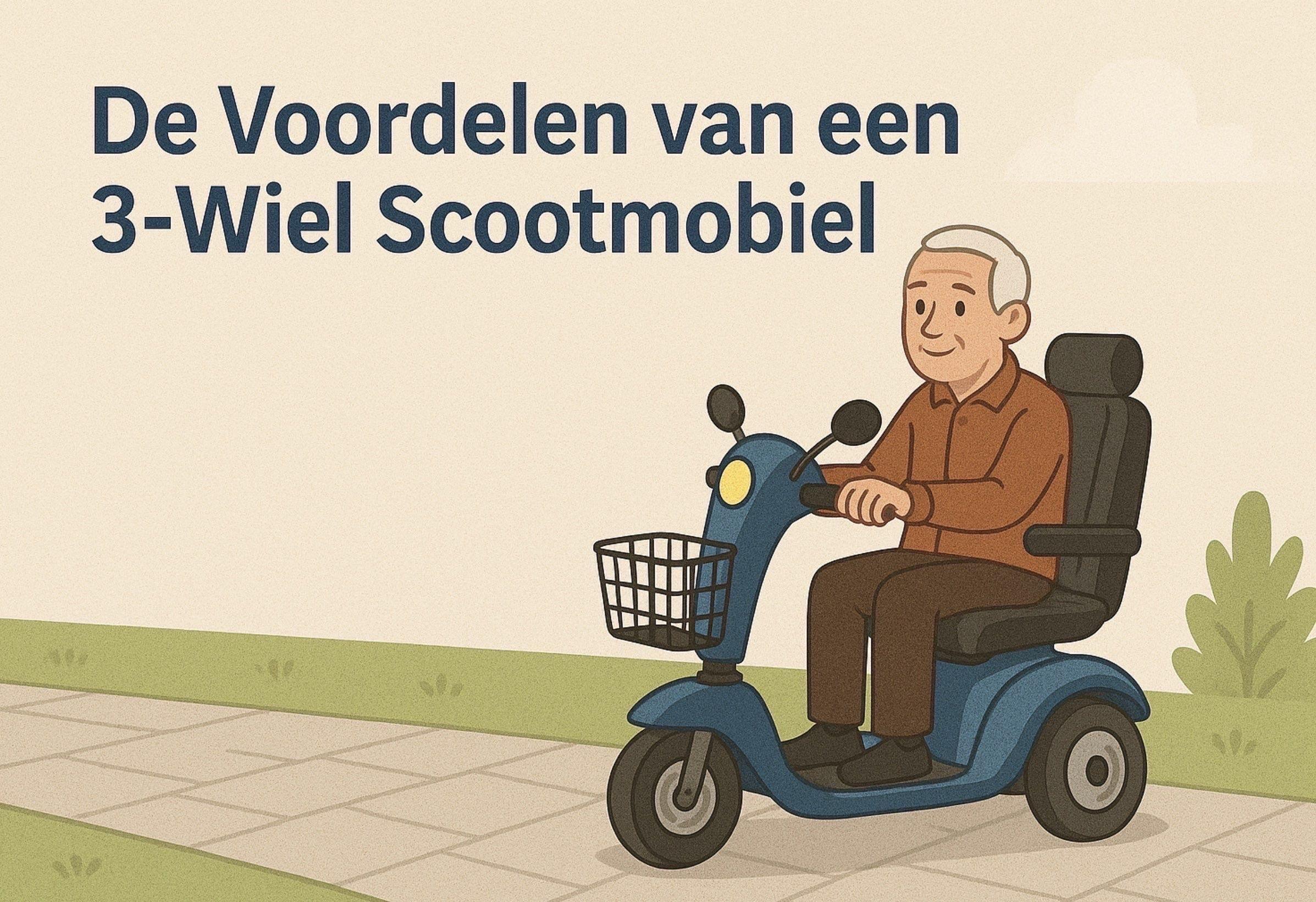 De Voordelen van een 3-Wiel Scootmobiel