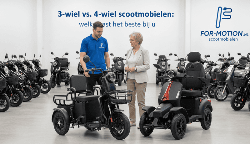 3-wiel vs. 4-wiel scootmobielen: welke past het beste bij u?