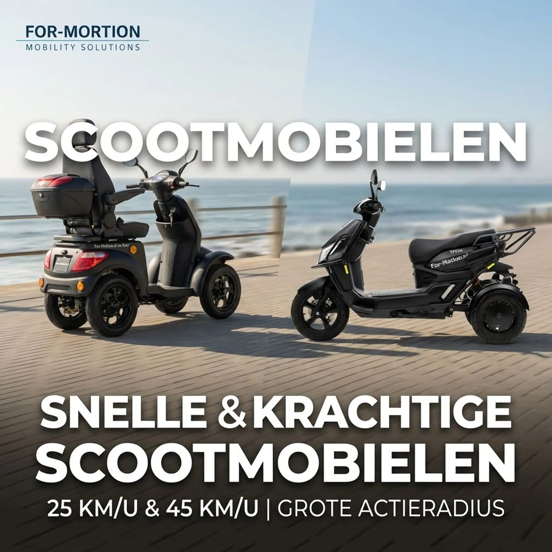 Snelle Scootmobiel (25 km/u - 45 km/u): Snelheid, Kracht en Actieradius