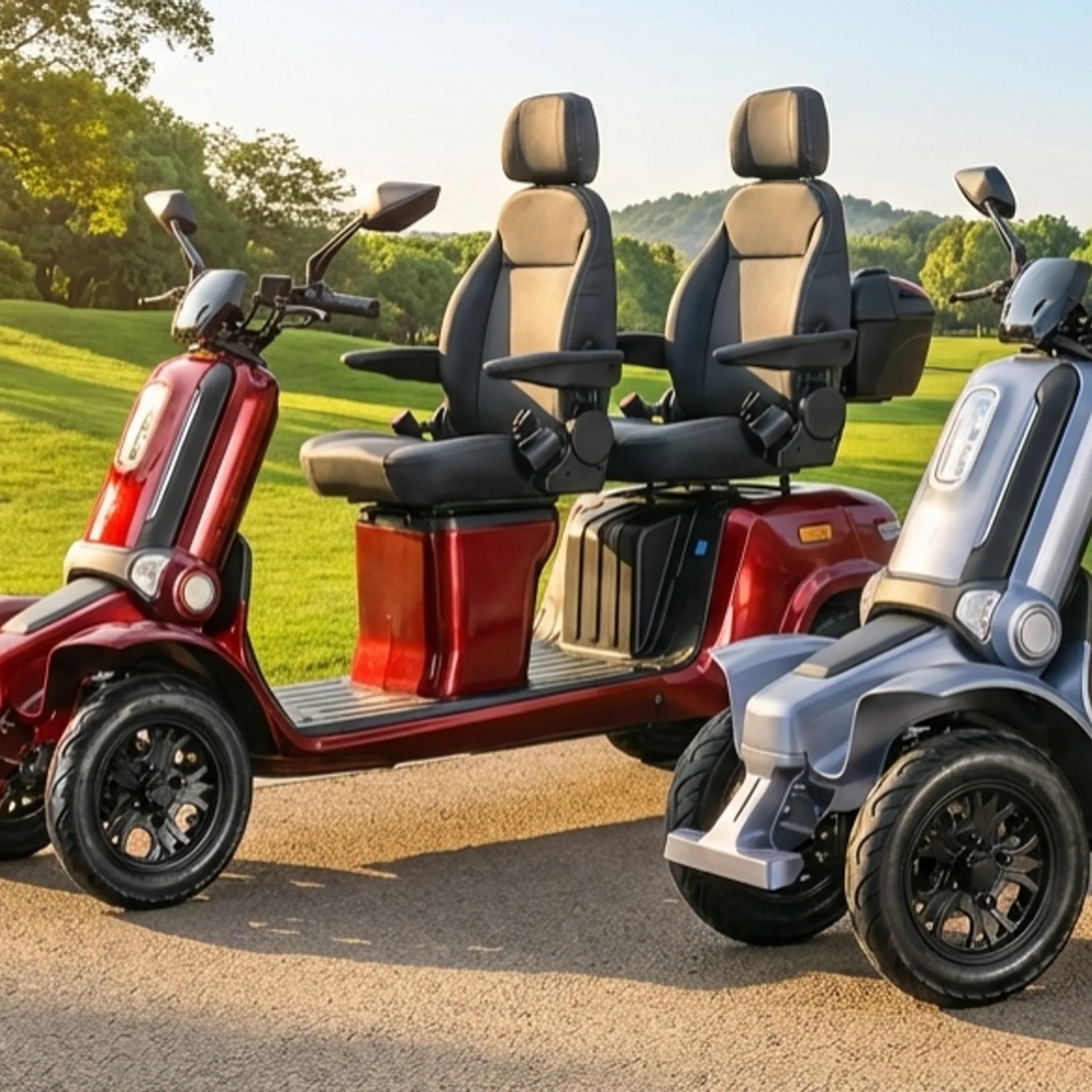 Dubbele Scootmobiel: Samen de Vrijheid Herontdekken met een 2-Persoons Scootmobiel