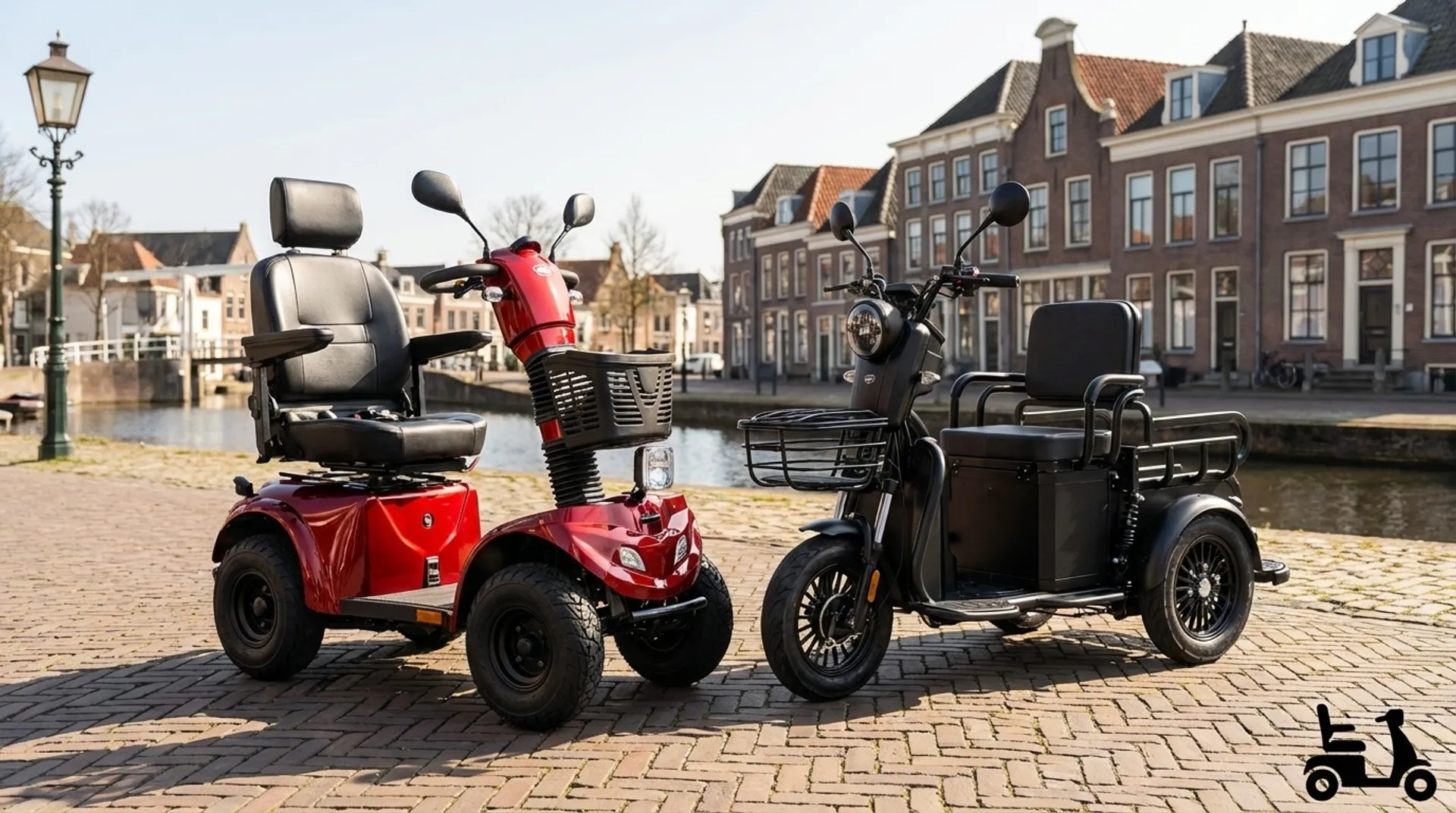 Een ondersteunend gesprek tussen een Wmo-consulent en een inwoner van Weesp over de aanvraag van een scootmobiel.