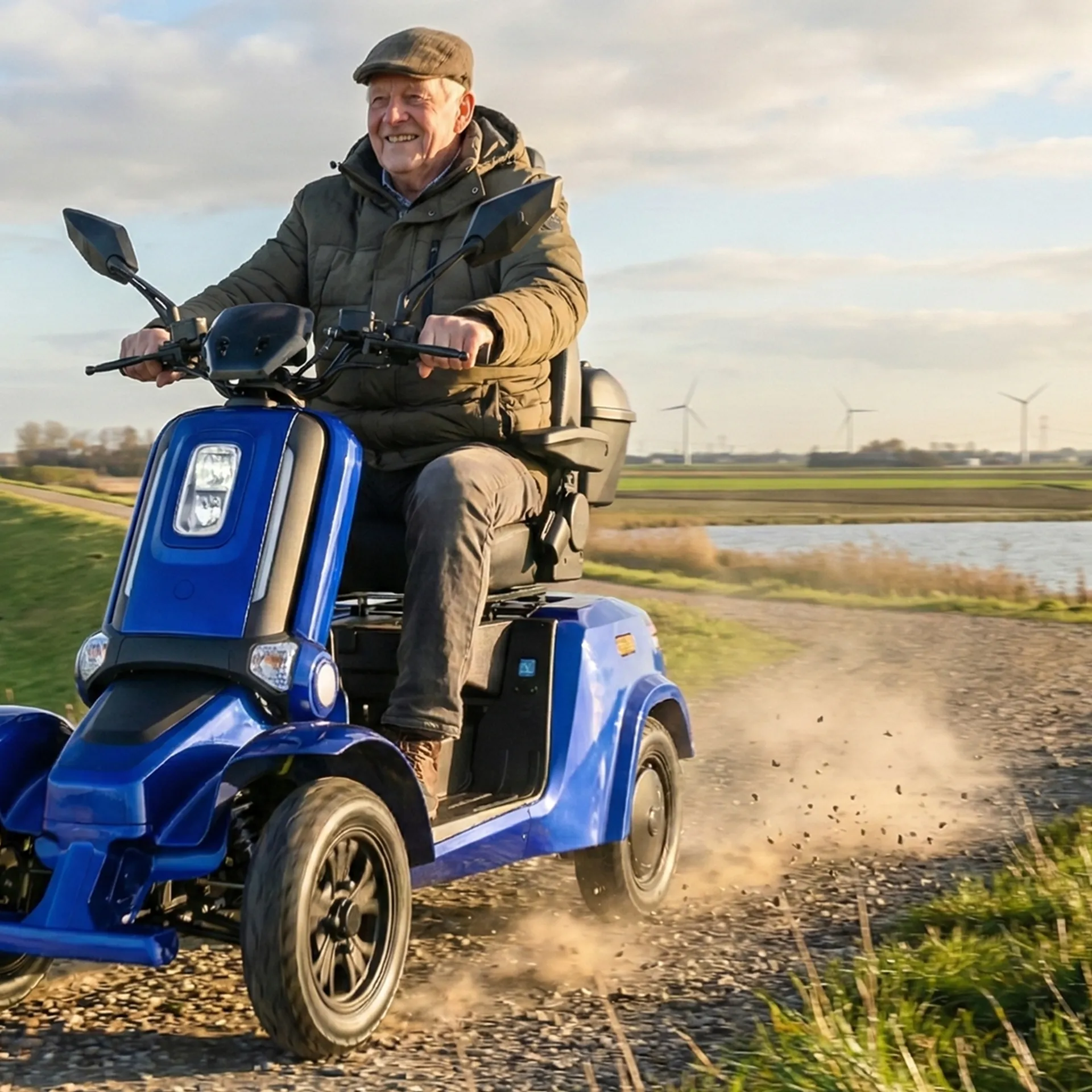 Descubra el Scooter de Movilidad más Rápido: Potencia, Confort y 45 km/h de Velocidad