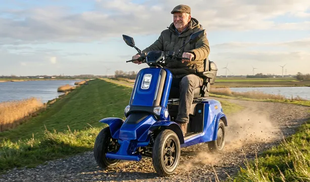 Entdecken Sie das schnellste Elektromobil: Kraft, Komfort und 45 km/h Geschwindigkeit