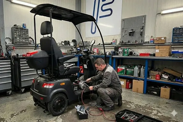 Scootmobiel Wartung