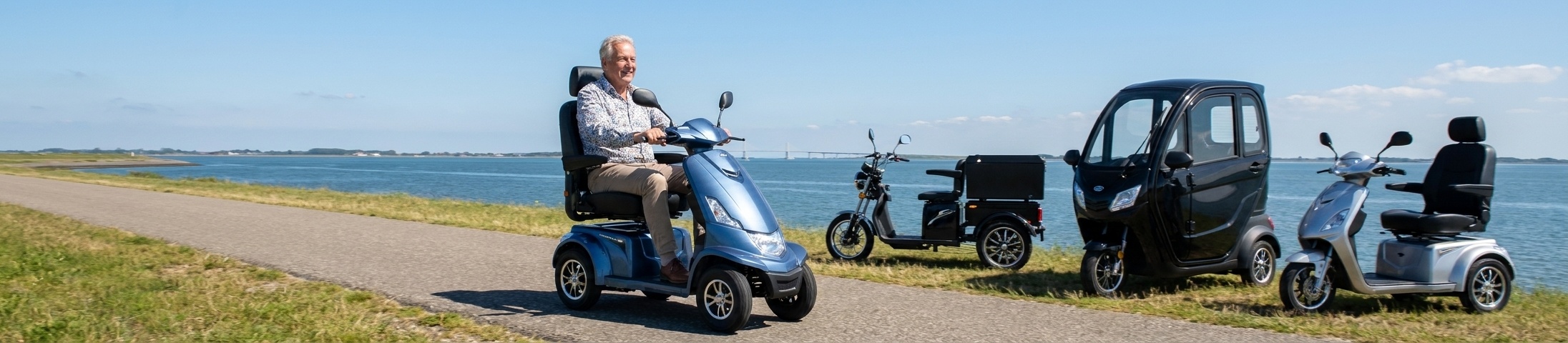 Scootmobiel Noord-Beveland | Scootmobiel kopen in Noord-Beveland? WMO, PGB & Proefrit