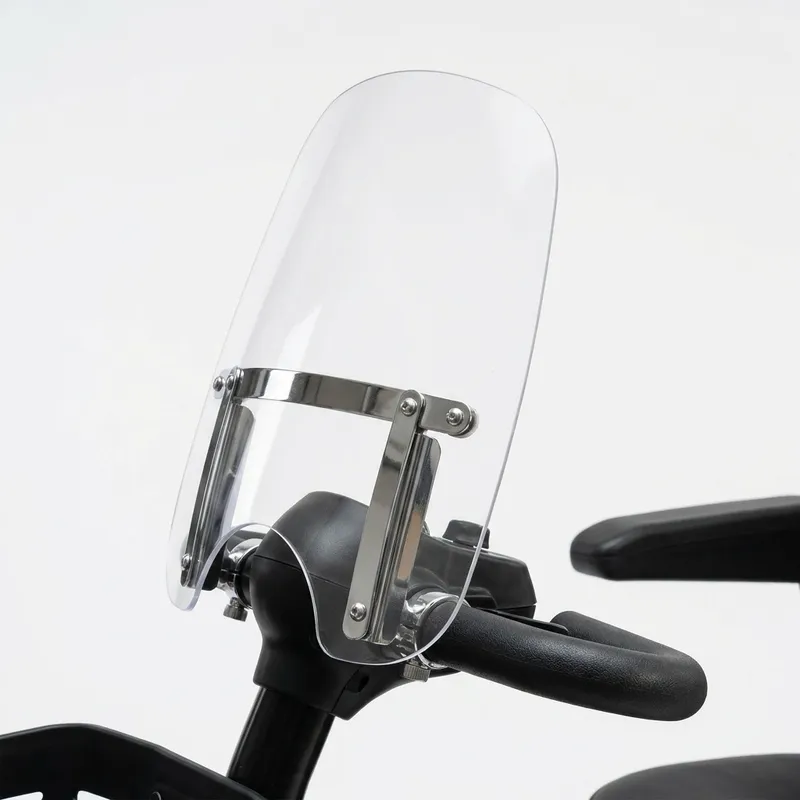 Windscherm voor een For Motion scootmobiel